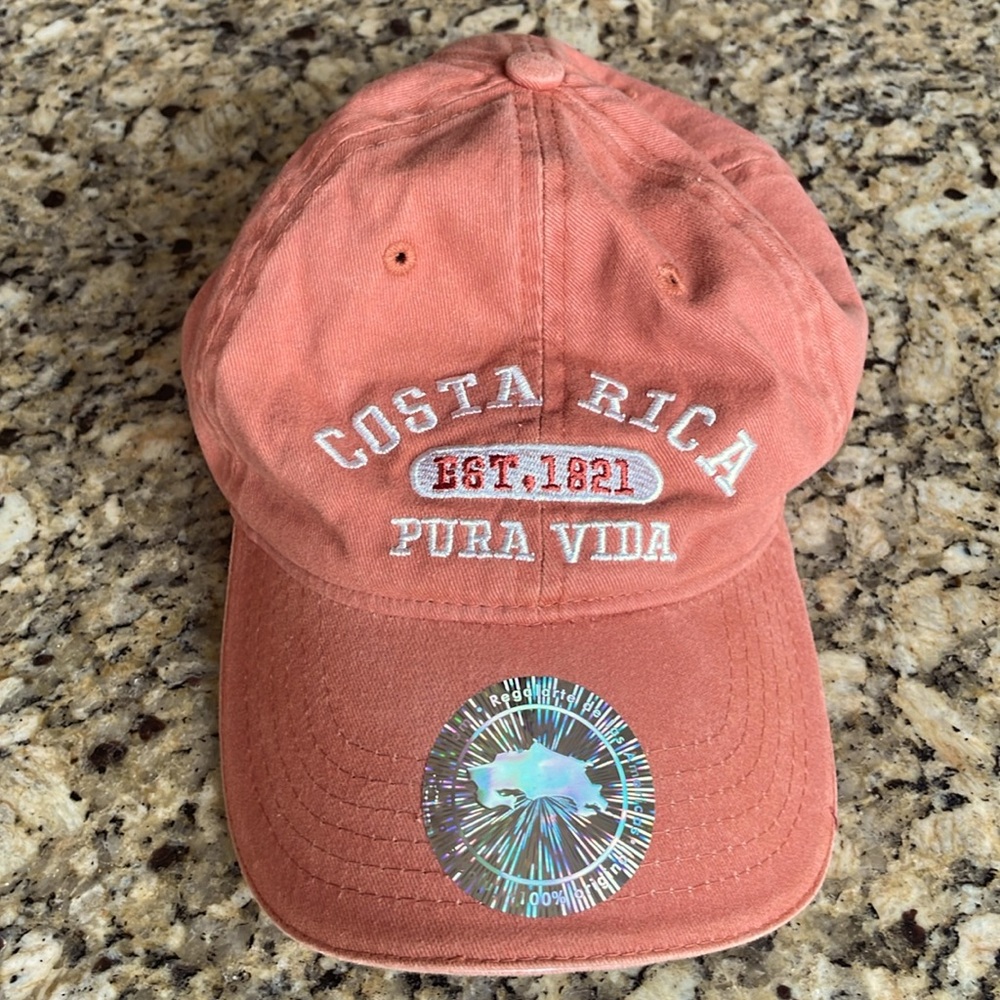 Costa Rica Pura Vida Dad Style Baseball Hat New w/seal sticker